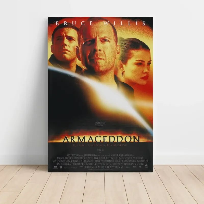 Armageddon 1990's Fine Art Movie Poster - Timeless Classic