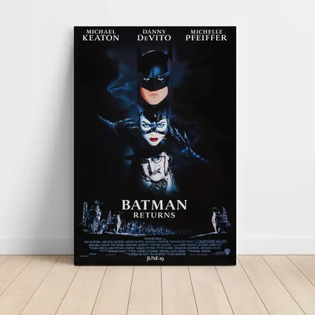 Batman Returns 1990's Fine Art Movie Poster - Buy Now!