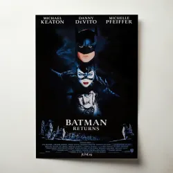 Batman Returns 1990's Fine Art Movie Poster - Buy Now!