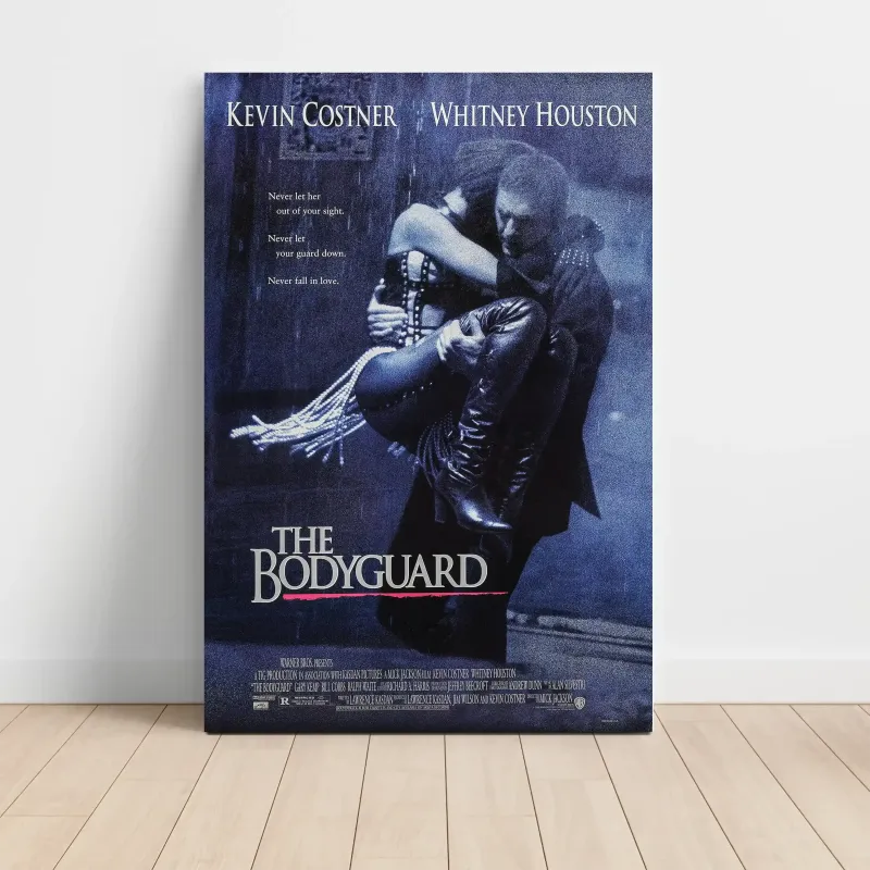 The Bodyguard 1990's Fine Art Movie Poster - Iconic Design