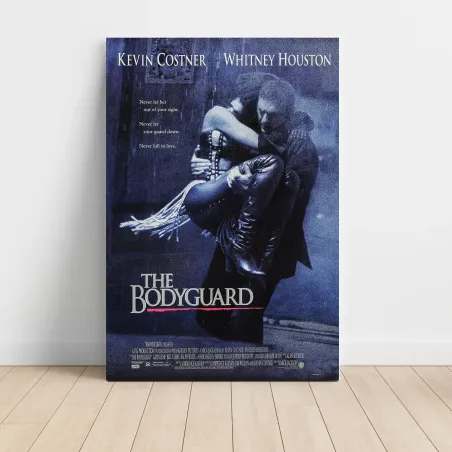 The Bodyguard 1990's Fine Art Movie Poster - Iconic Design