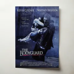 The Bodyguard 1990's Fine Art Movie Poster - Iconic Design