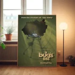 A Bugs Life 1990's Fine Art Movie Poster - Collectible!