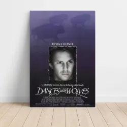 Dances With Wolves 1990's Fine Art Movie Poster