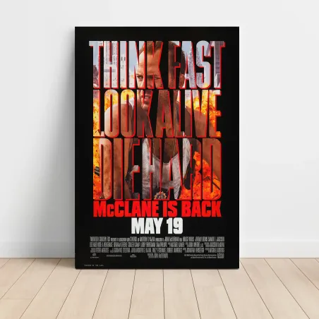 Die Hard With A Vengeance 1990's Fine Art Movie Poster