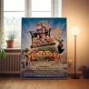 Flintstones 1990's Fine Art Movie Poster - Vintage Collectible