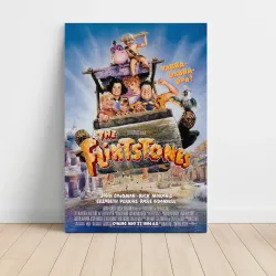 Flintstones 1990's Fine Art Movie Poster - Vintage Collectible