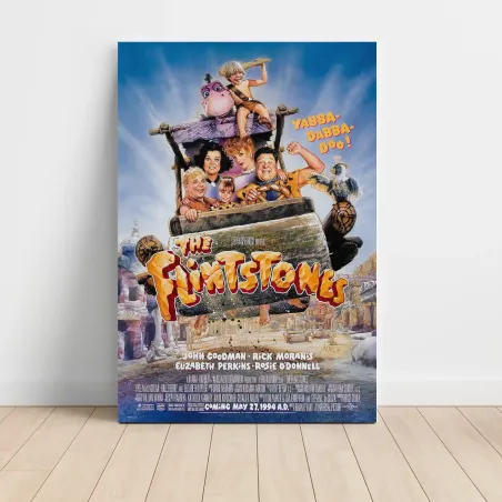 Flintstones 1990's Fine Art Movie Poster - Vintage Collectible