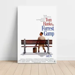 Forrest Gump 1990's Fine Art Movie Poster - Iconic Decor