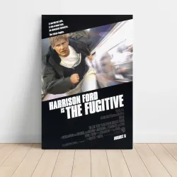 The Fugitive 1990's Fine Art Movie Poster - Classic Collectible