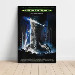 Godzilla 1990's Fine Art Movie Poster - Classic Collectible