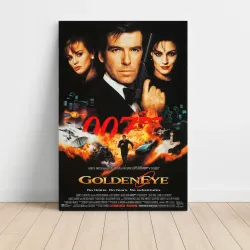 Goldeneye 1990's Fine Art Movie Poster - Iconic Collectible