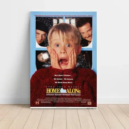 Home Alone (1990) Fine Art Movie Poster
