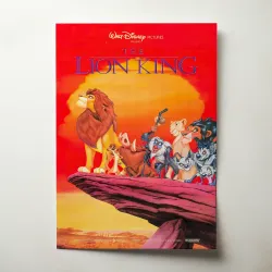 The Lion King 1990's Fine Art Movie Poster - Classic Decor