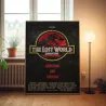 Jurassic Park The Lost World 1990's Fine Art Movie Poster