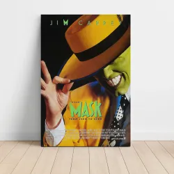 The Mask 1990's Fine Art Movie Poster - Iconic Collectible