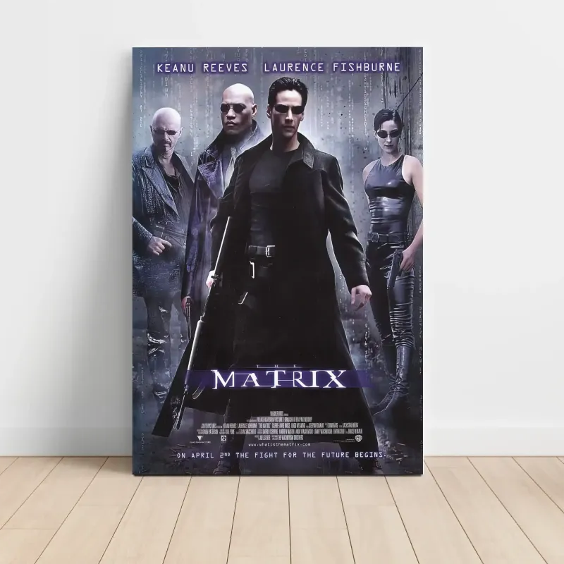 The Matrix (1999) Fine Art Movie Poster