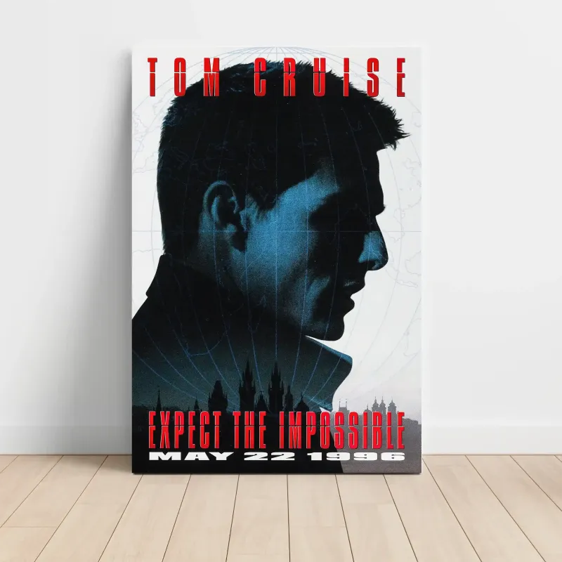 Mission: Impossible (1996) Fine Art Movie Poster
