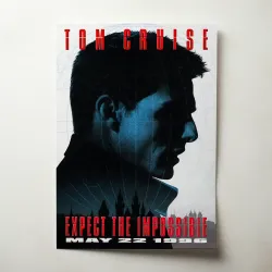 Mission Impossible 1990's Fine Art Movie Poster - Buy Now!