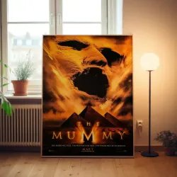 The Mummy 1990's Fine Art Movie Poster - Vintage Collectible