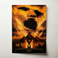 The Mummy 1990's Fine Art Movie Poster - Vintage Collectible