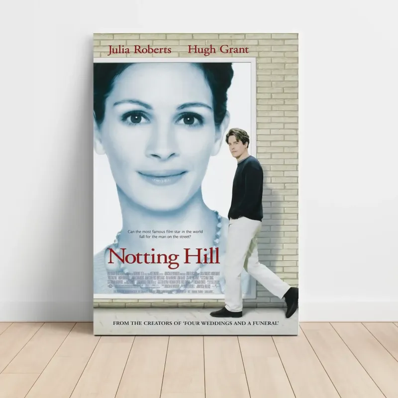Notting Hill 1990's Fine Art Movie Poster - Vintage Charm