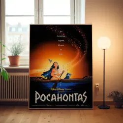 Pocahontas 1990's Fine Art Movie Poster - Collectible Decor