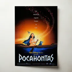 Pocahontas 1990's Fine Art Movie Poster - Collectible Decor