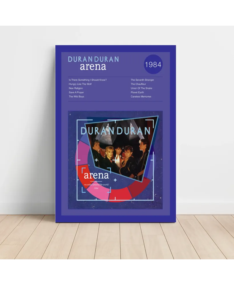 Duran Duran – Arena Fine Art Album Poster Duran Duran – Arena Fine Art Album Poster