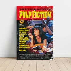 Pulp Fiction 1990's Fine Art Movie Poster - Iconic Design
