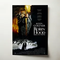 Robin Hood Prince of Thieves 1990's Fine Art Movie Poster