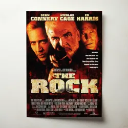 The Rock 1990's Fine Art Movie Poster - Iconic Collectible
