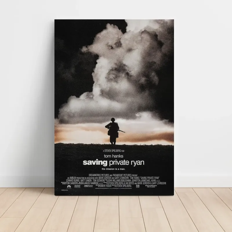 Saving Private Ryan 1990's Fine Art Movie Poster