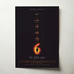 The Sixth Sense 1990's Fine Art Movie Poster - Buy Now!
