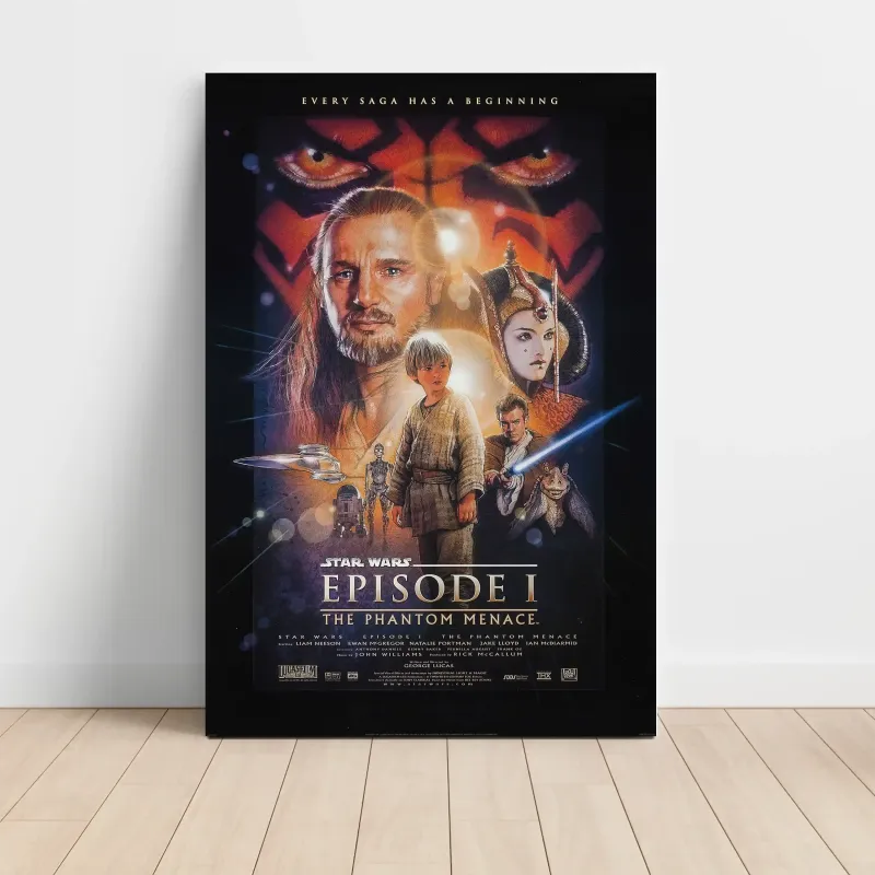 Star Wars: Episode I – The Phantom Menace (1999) Fine Art Movie Poster