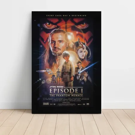 Star Wars Episode 1 Fine Art Poster | 1990's Classic