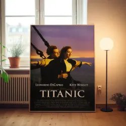 Titanic Fine Art 1990's Movie Poster - Iconic Collectible
