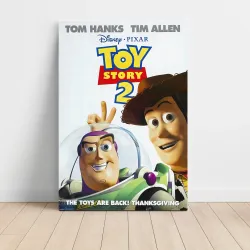Toy Story 2 Fine Art Poster | Classic 1990's Movie Decor