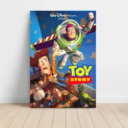 Toy Story (1995) Fine Art Movie Poster