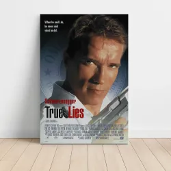 True Lies 1990's Fine Art Movie Poster - Iconic Collectible