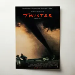 Twister 1990's Fine Art Movie Poster - Iconic Collectible