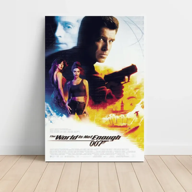 The World Is Not Enough (1999) Fine Art Movie Poster