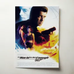 The World is Not Enough 1990's Fine Art Movie Poster