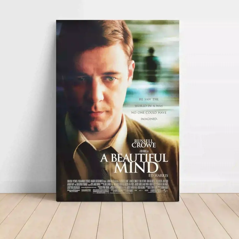 A Beautiful Mind (2001) Fine Art Movie Poster