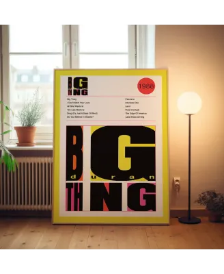 Duran Duran – Big Thing Fine Art Album Poster
