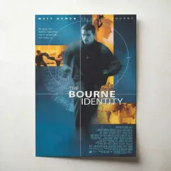 The Bourne Identity Fine Art Poster | 2000's Movie Collection