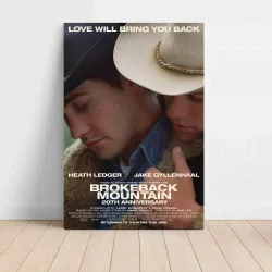 Brokeback Mountain (2005) Fine Art Movie Poster