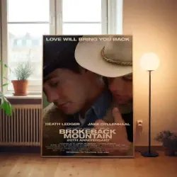 Brokeback Mountain Fine Art Poster | 2000's Movie Collection