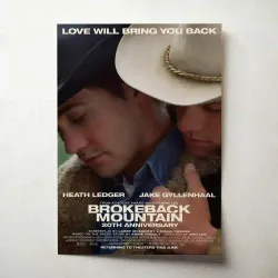 Brokeback Mountain (2005) Fine Art Movie Poster