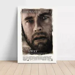 Cast Away (2000) Fine Art Movie Poster